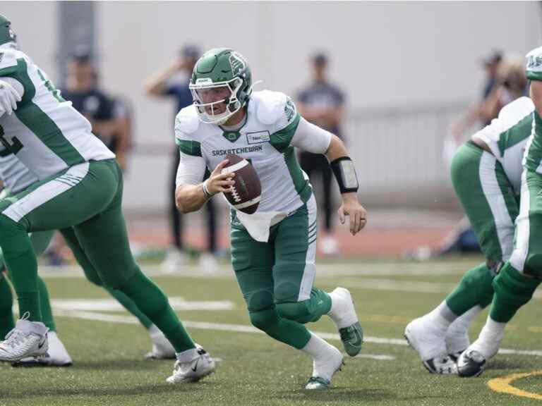 Cody Fajardo des Roughriders subit un « revers majeur » avec le genou gauche