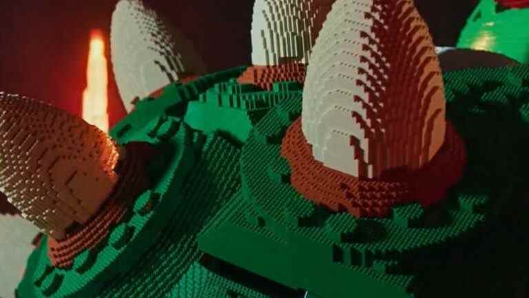 Voici votre premier aperçu du Bowser LEGO de 14 pieds de haut de Nintendo pour Comic-Con
