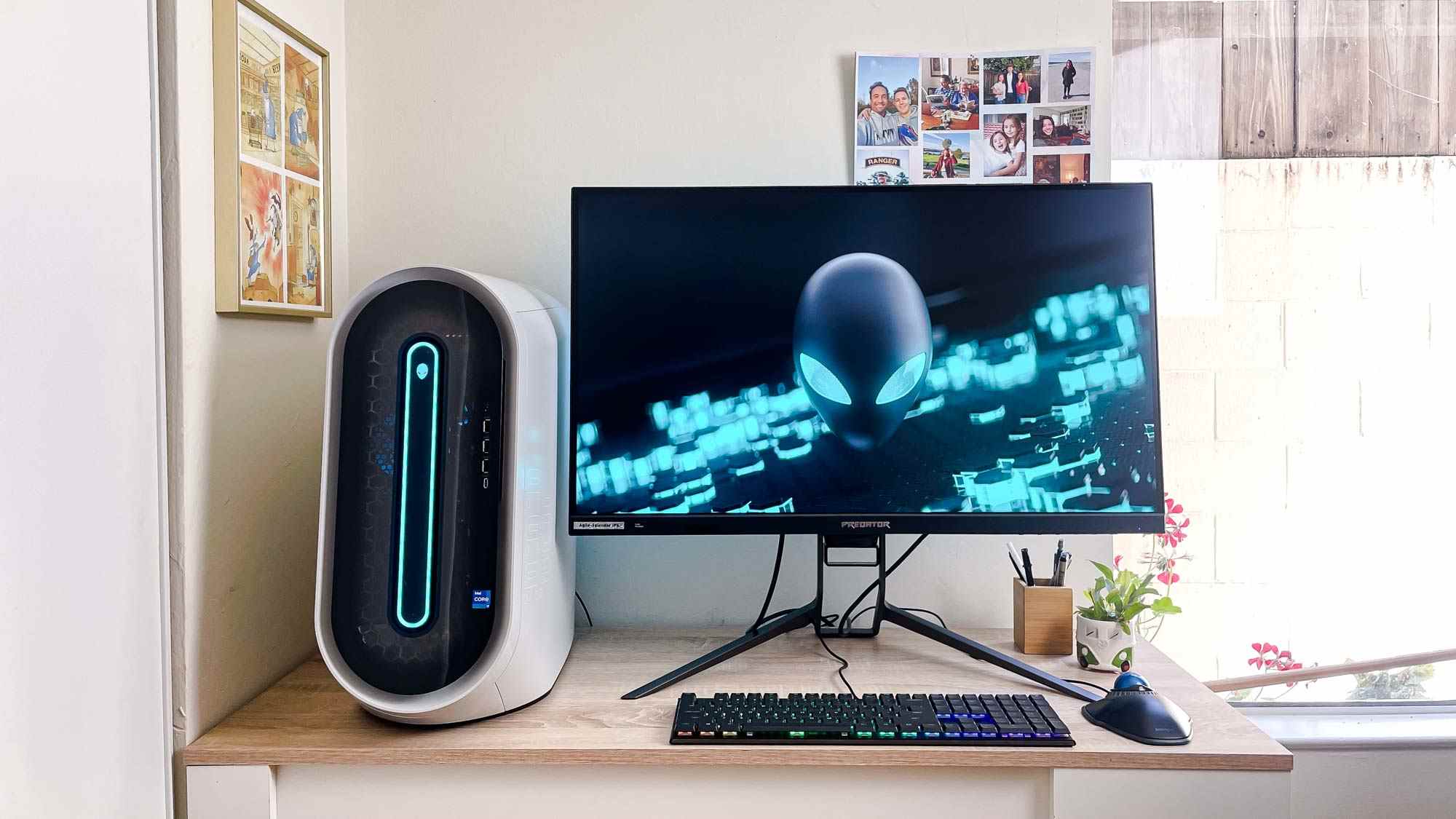 Alienware Aurora R13 sur le bureau