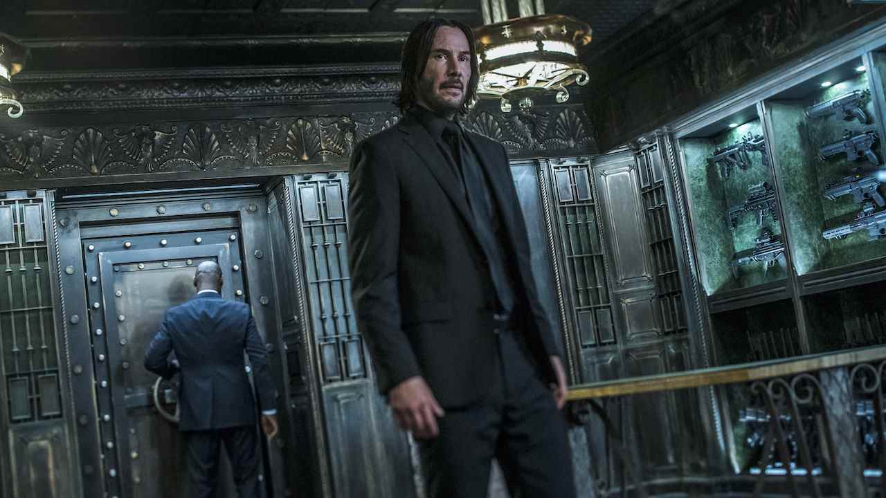 Keanu Reeves dans John Wick : Chapitre 3 - Parabellum