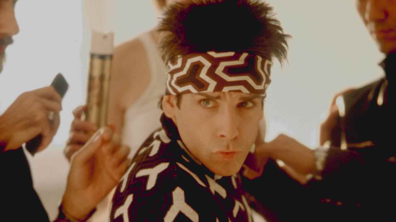 Ben Stiller dans Zoolander.