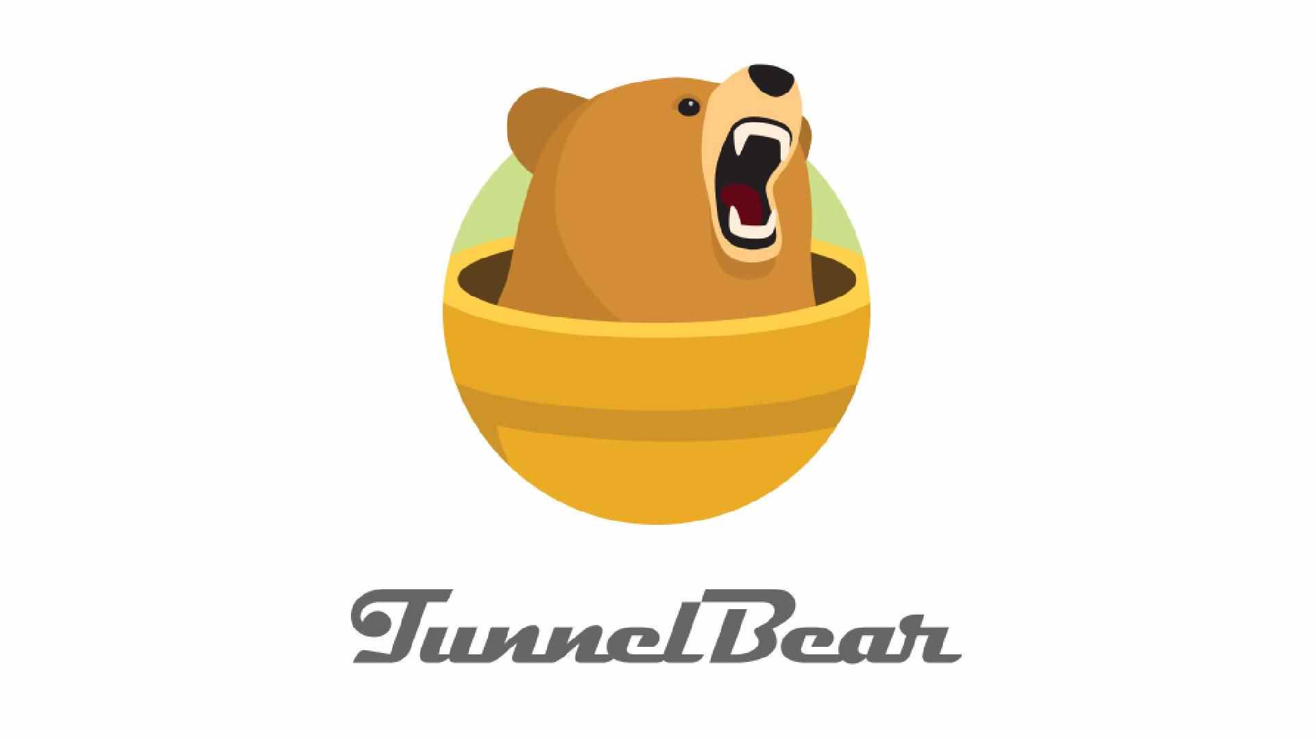 Meilleur VPN gratuit, option 4 - Tunnelbear.  L'image montre le logo de l'entreprise.