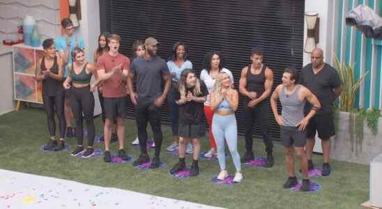 Big Brother cast looking at the next competition