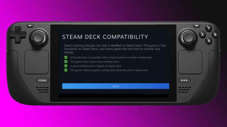 Steam Deck compte désormais plus de 4000 jeux vérifiés et jouables
