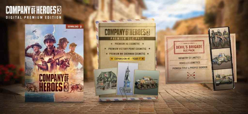 Visuel clé Company of Heroes 3 Digital Premium Edition