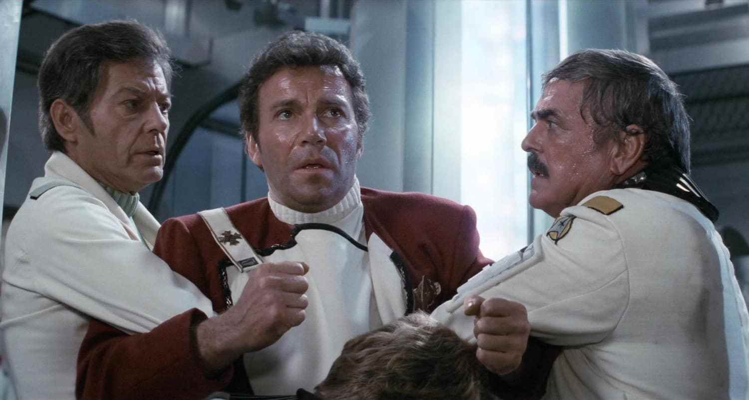 Le 40e anniversaire de Star Trek II: The Wrath of Khan a fait face à un contrecoup des fans à sa sortie, à un conflit avec Gene Rodenberry à propos du scénario et à la mort de Spock