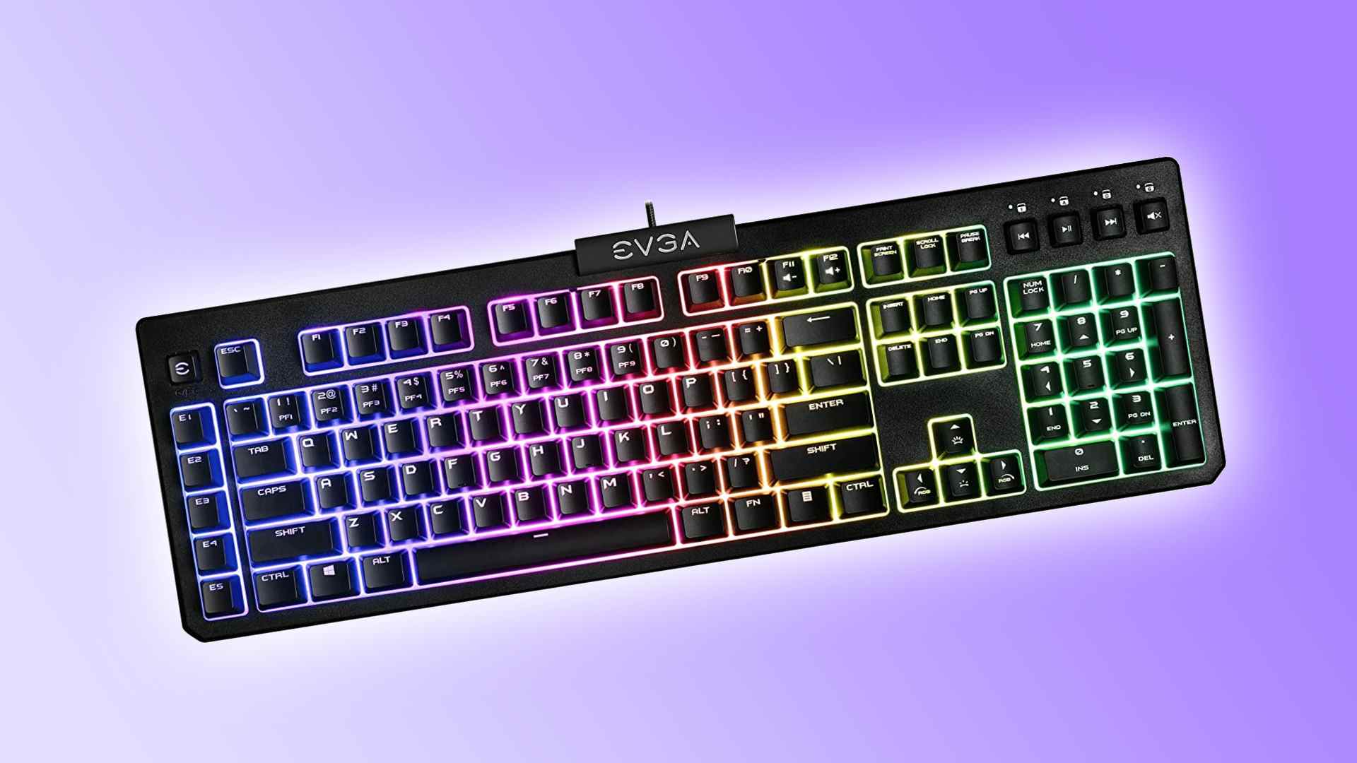 Prenez un clavier de jeu mécanique EVGA RGB pour moins de 15 $
