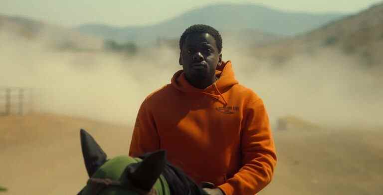 Daniel Kaluuya in Nope, written and directed by Jordan Peele.