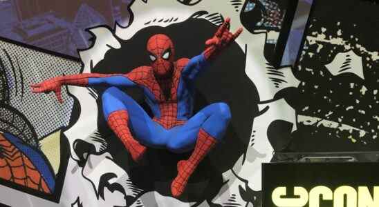 Spider-Man exhibit at Comic-Con