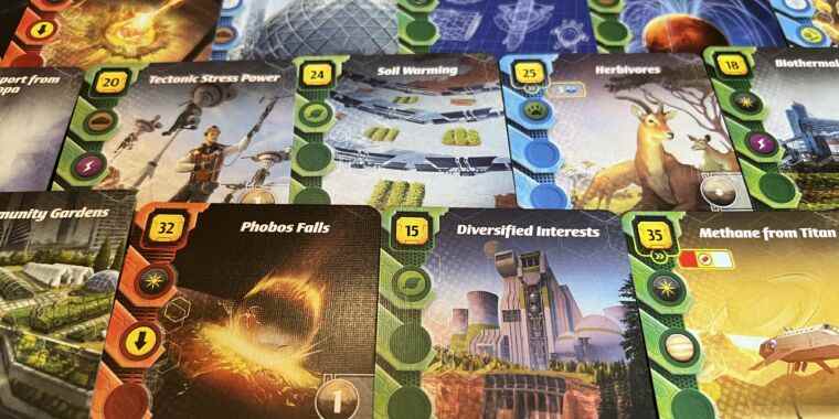 Le jeu de cartes Terraforming Mars est aussi bon que nous l’espérions