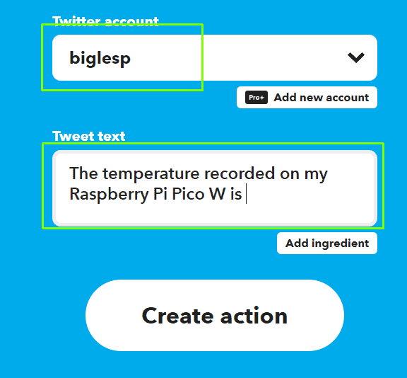 Comment connecter votre Raspberry Pi Pico W à Twitter via IFTTT