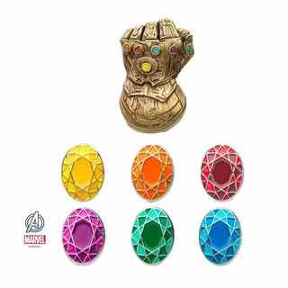 Ensemble d'épinglettes Avengers Infinity Gauntlet