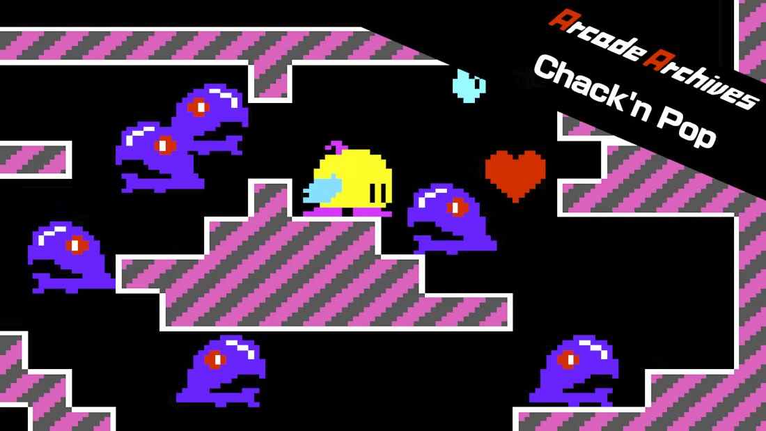 Arcade Archives Gameplay Chack'n Pop
