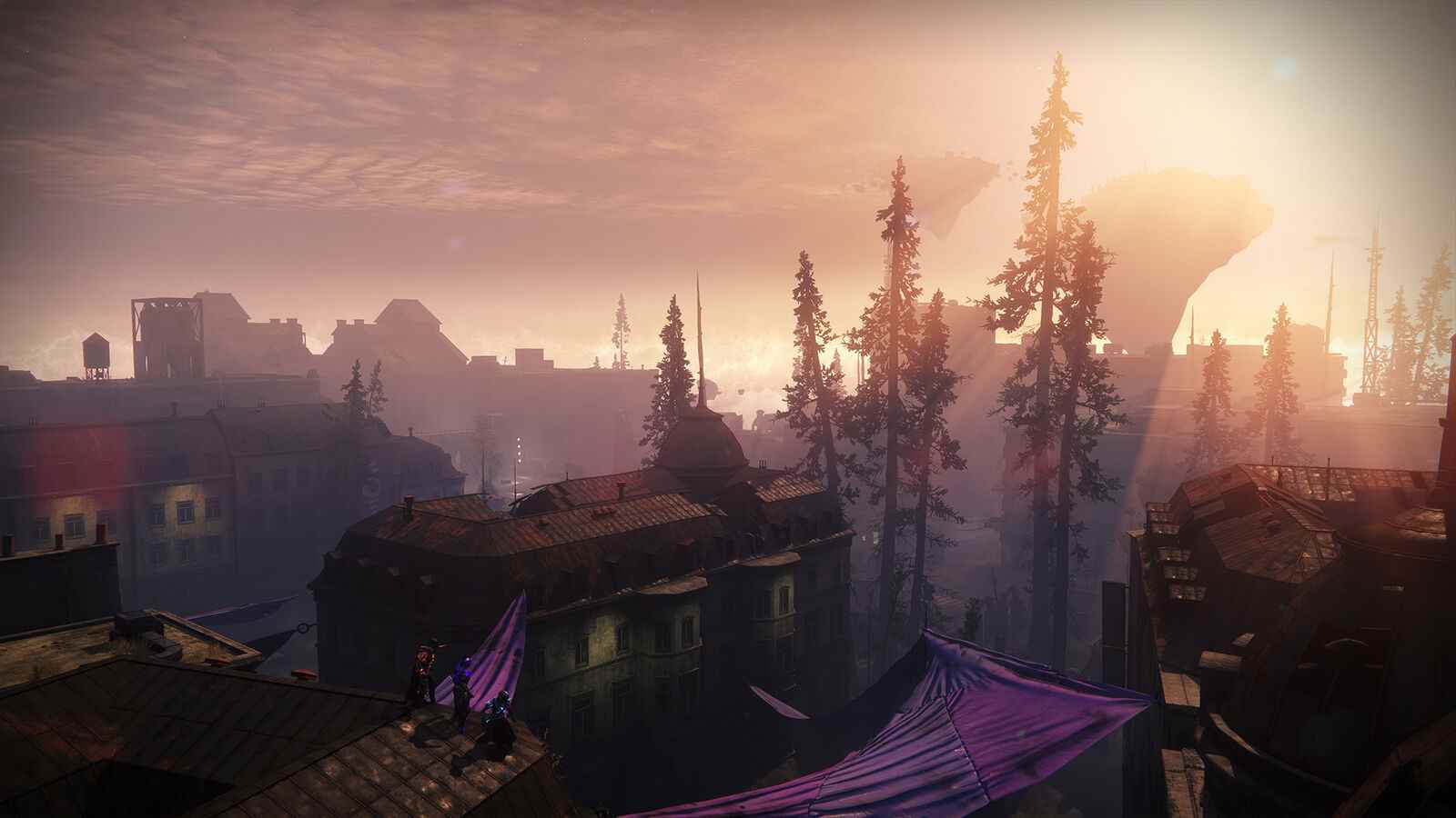 La ville dans le ciel de Destiny 2 est gaspillée lors de l'événement Solstice

