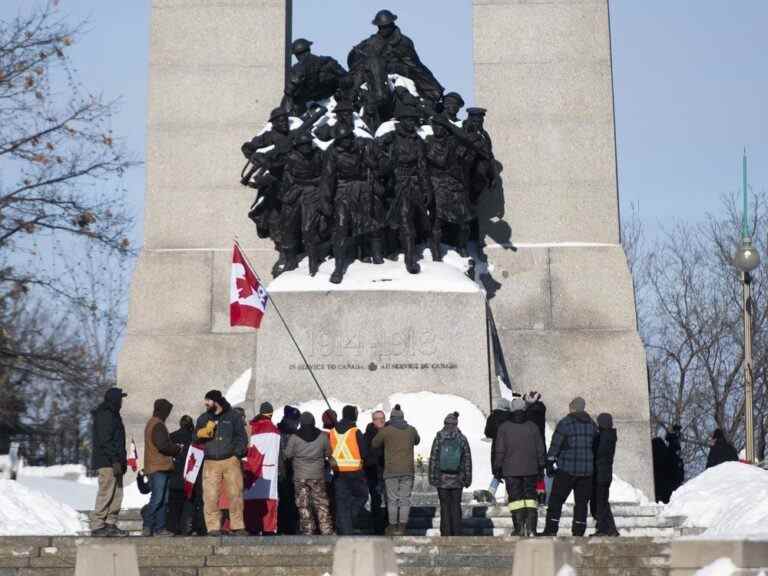 Anand crie à la « profanation » après que la tombe du soldat inconnu soit recouverte de drapeaux