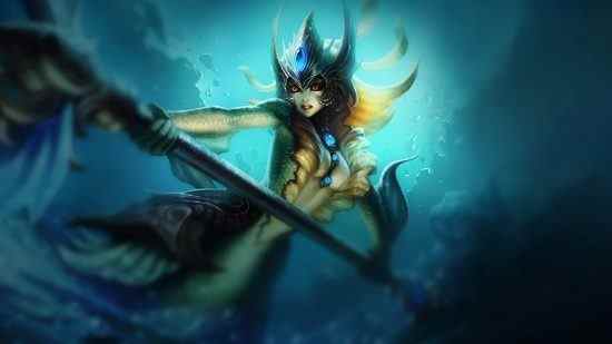 ligue des légendes lol nami base splash art