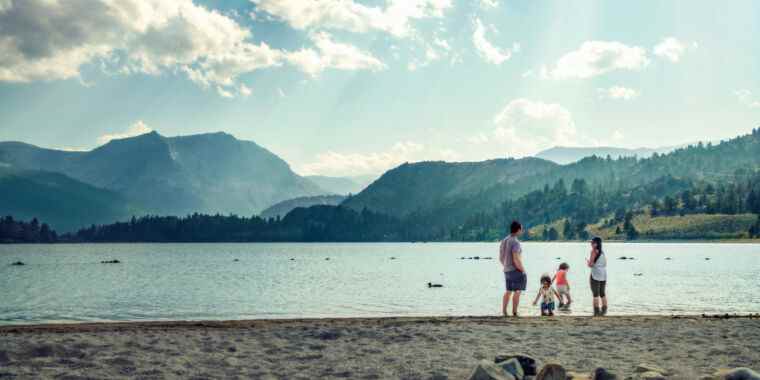 Le changement climatique fait monter la température des lacs