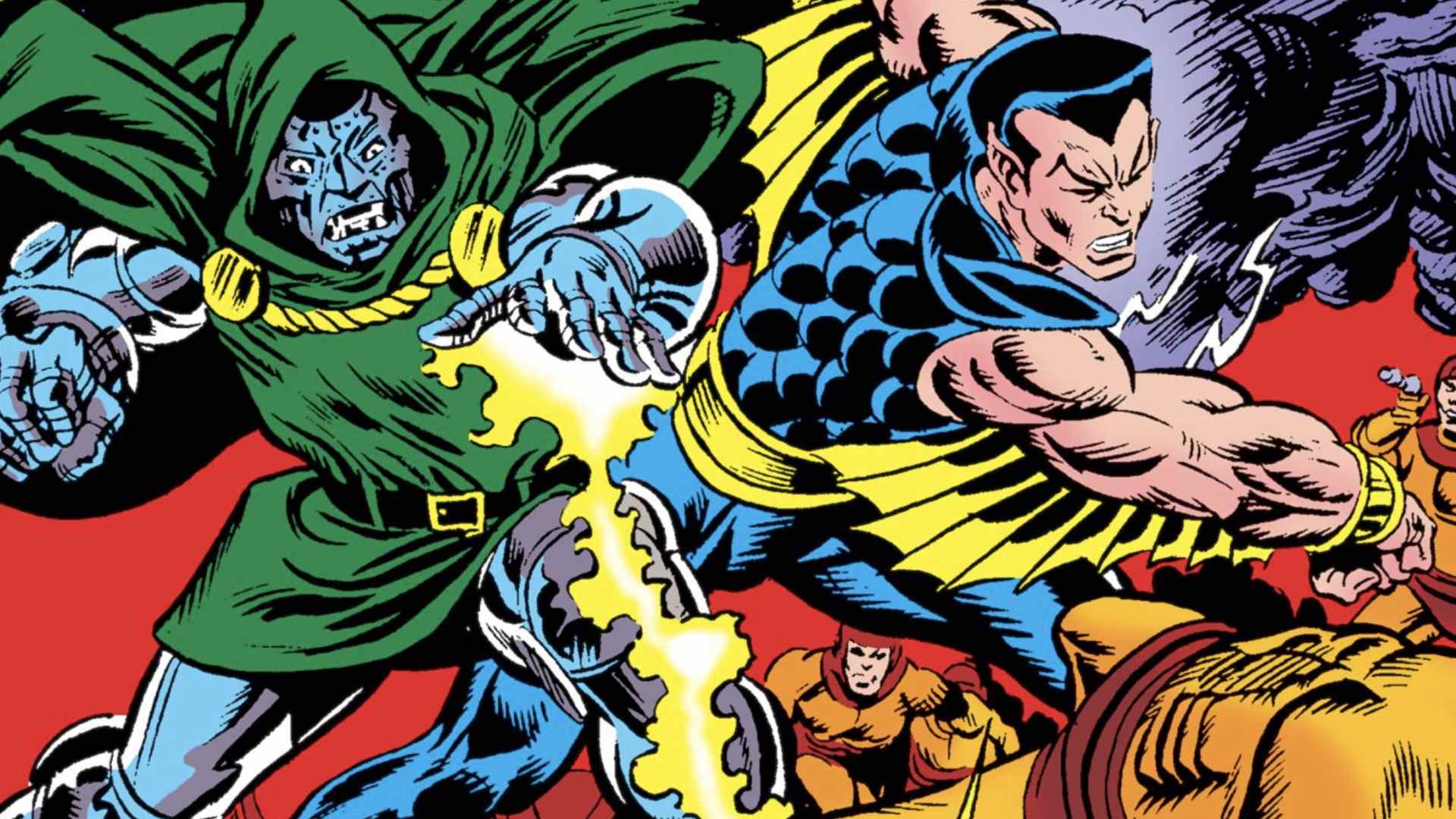 Namor avec le docteur Doom