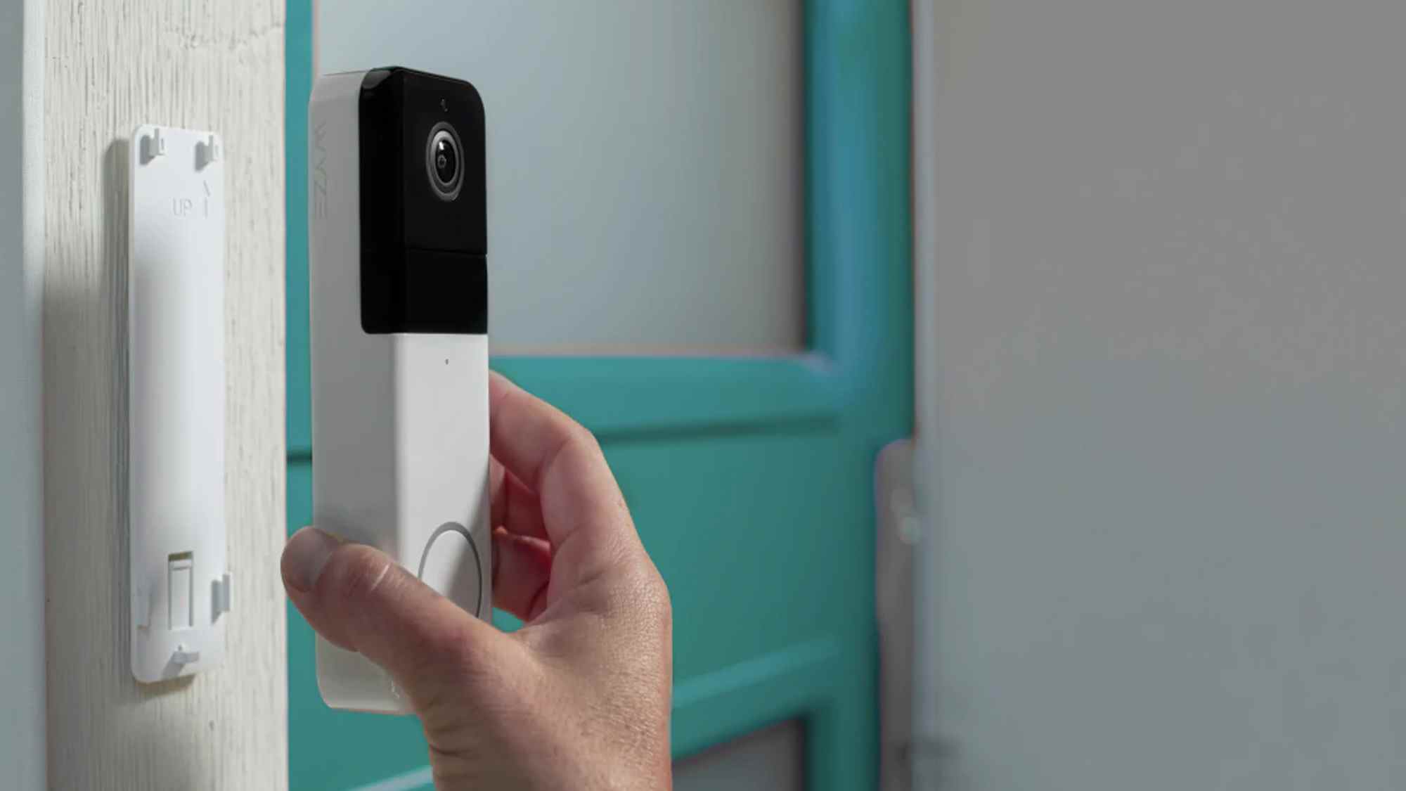 Wyze Video Doorbell Pro retiré de la plaque