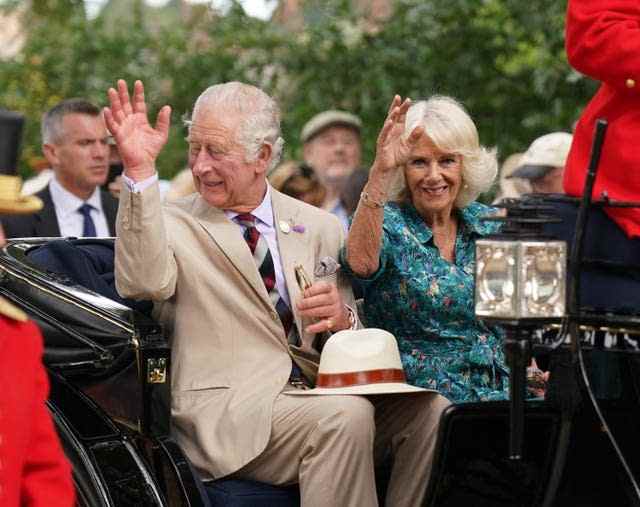 Visite royale au Sandringham Flower Show