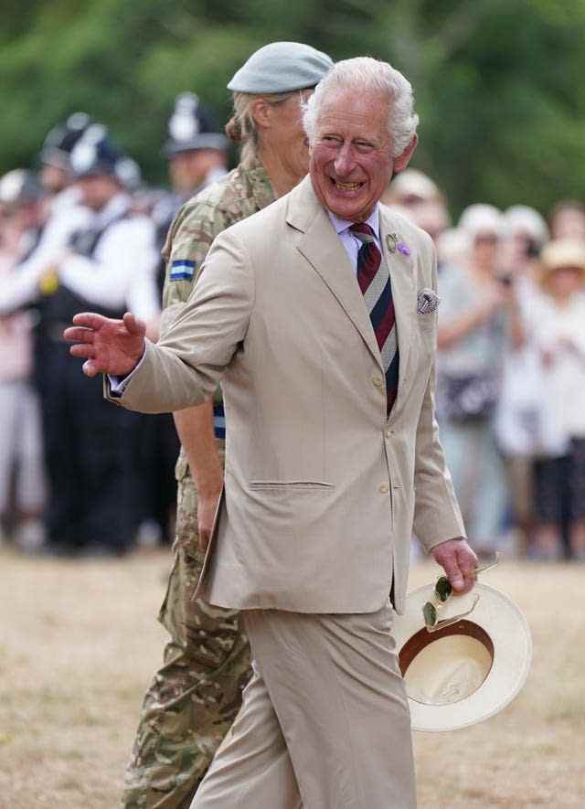 Visite royale au Sandringham Flower Show