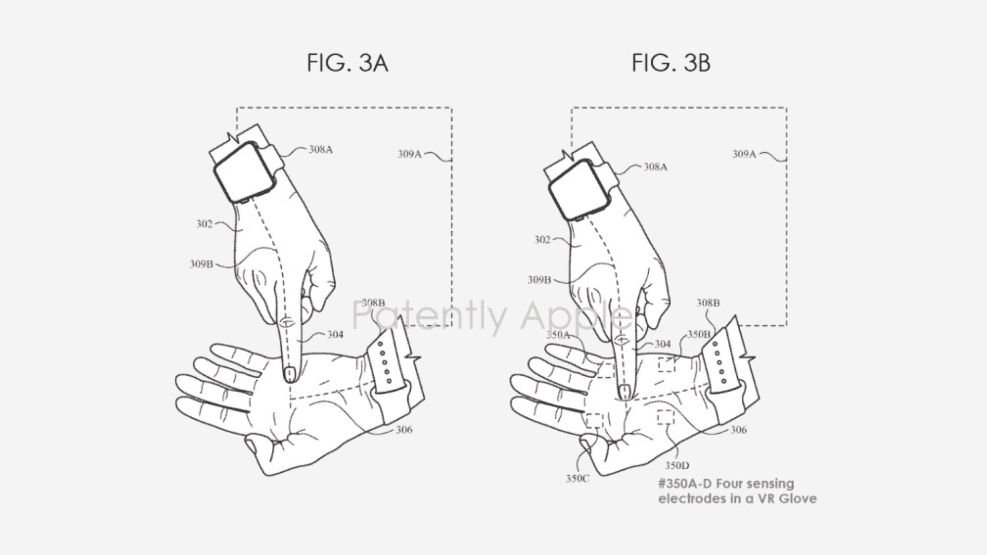 Brevet de casque Apple AR montrant comment une Apple Watch le contrôlerait