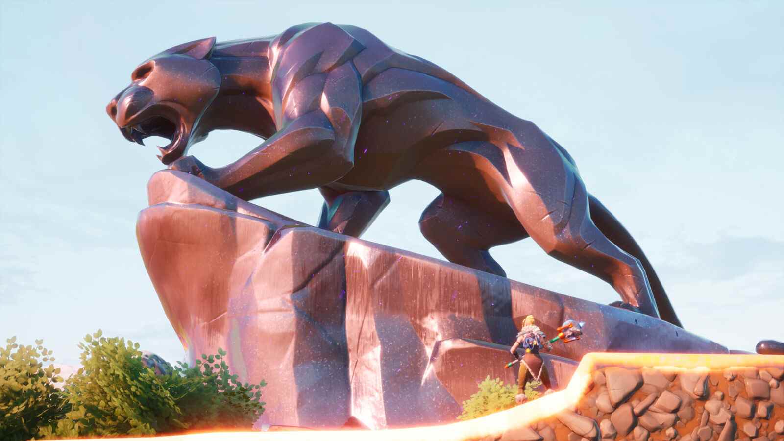 La statue de Black Panther de Fortnite devient un mémorial impromptu

