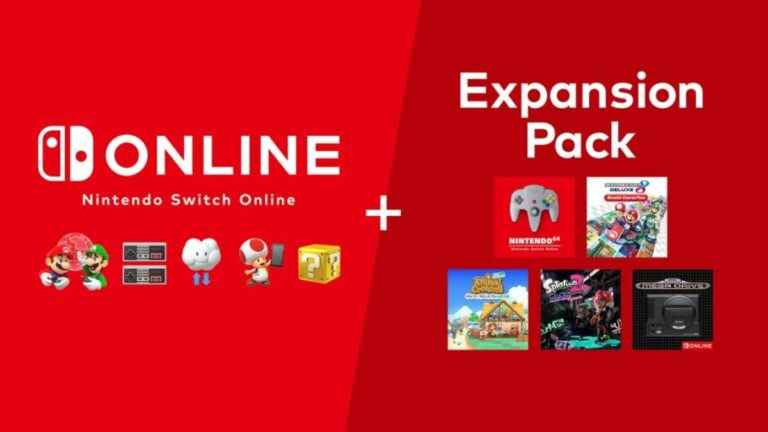 Nintendo Switch Online Expansion Pack