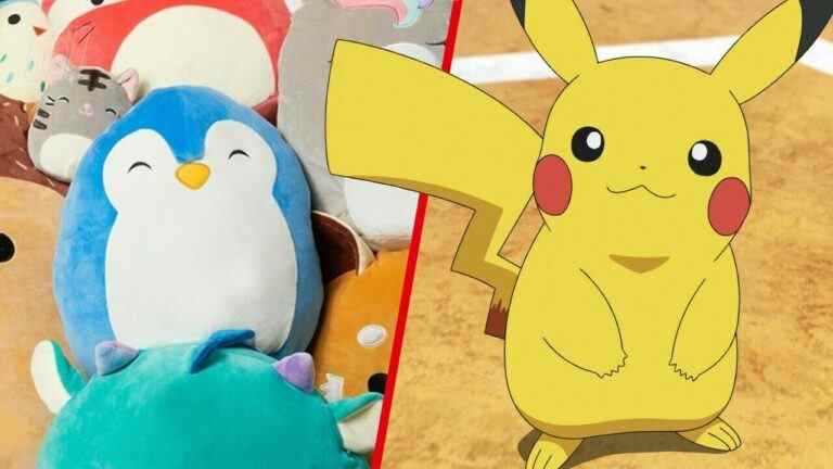 La collaboration Pokémon et Squishmallows révélée au Comic-Con
