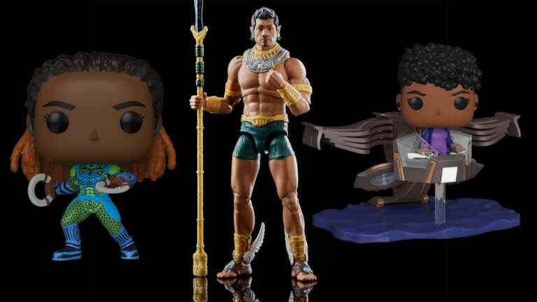 Black Panther: Wakanda Forever Funko POPs et figurines Marvel Legends dévoilées, y compris le Buff Namor
