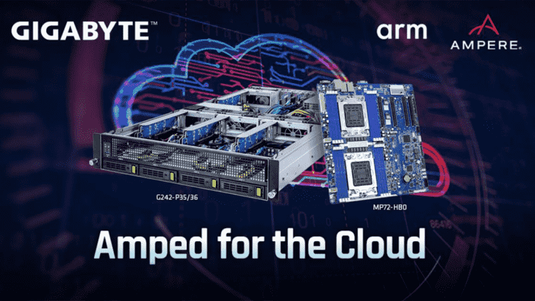 Carte mère Gigabyte Details Dual-Socket Ampere : jusqu’à 256 cœurs par boîte