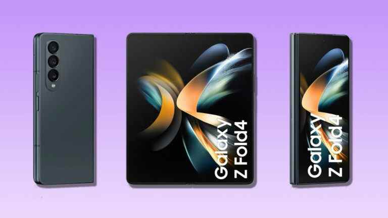 Les rendus officiels des Samsung Galaxy Z Fold 4 et Z Flip 4 viennent de fuir