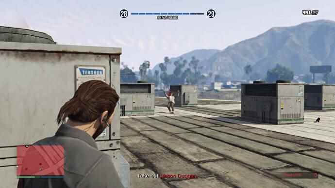 La mort de Mason dans Operation Paperclip dans la mise à jour GTA Online Criminal Enterprises.