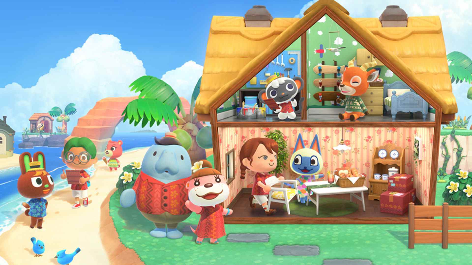 Animal Crossing: New Horizons - Happy Home Paradise DLC, le premier DLC payant pour le jeu