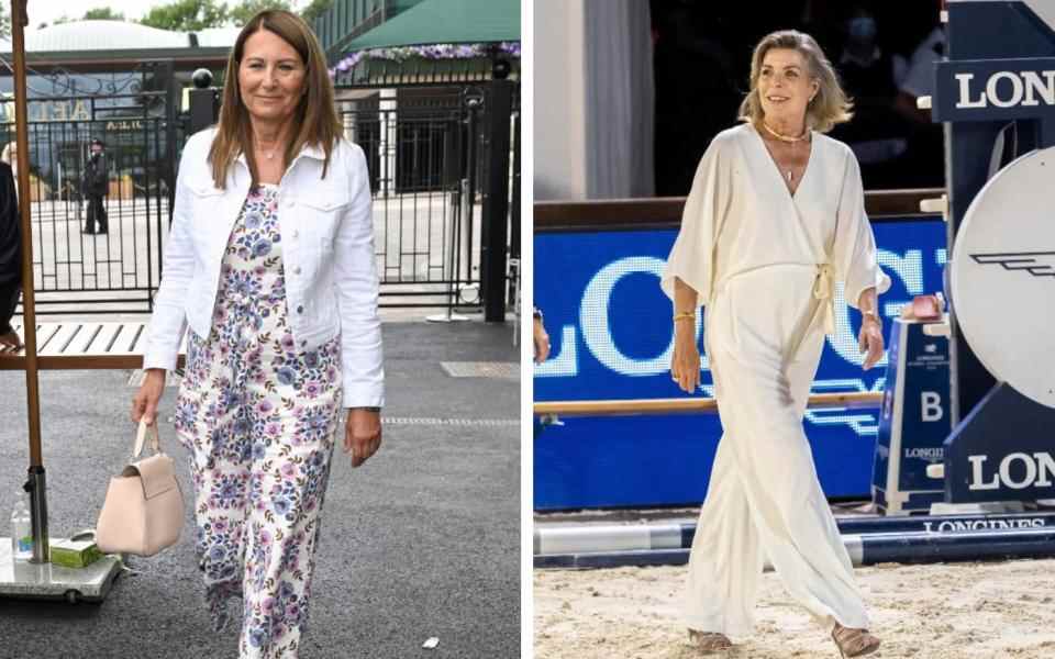 Carole Middleton et la princesse Caroline de Monaco