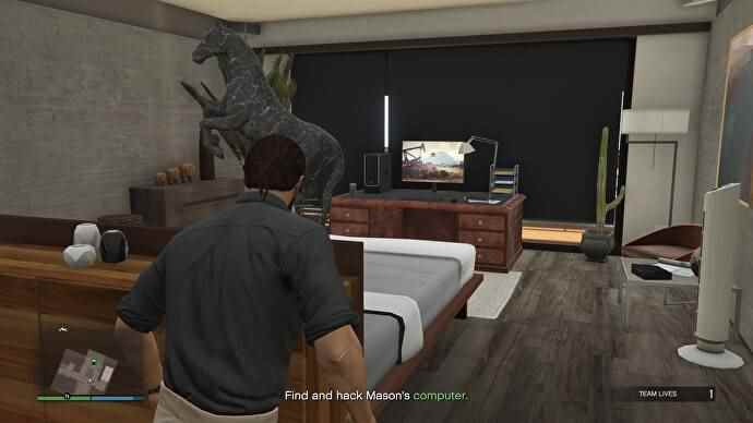 L'ordinateur piratable de la mission GTA Online USP Intelligence