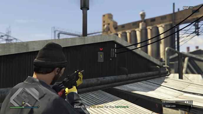 La deuxième boîte à fusibles de la mission GTA Online USP Intelligence