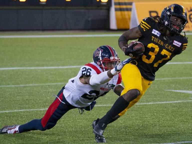 La tentative de retour tardif des Alouettes échoue dans une défaite sur la route face aux Tiger-Cats