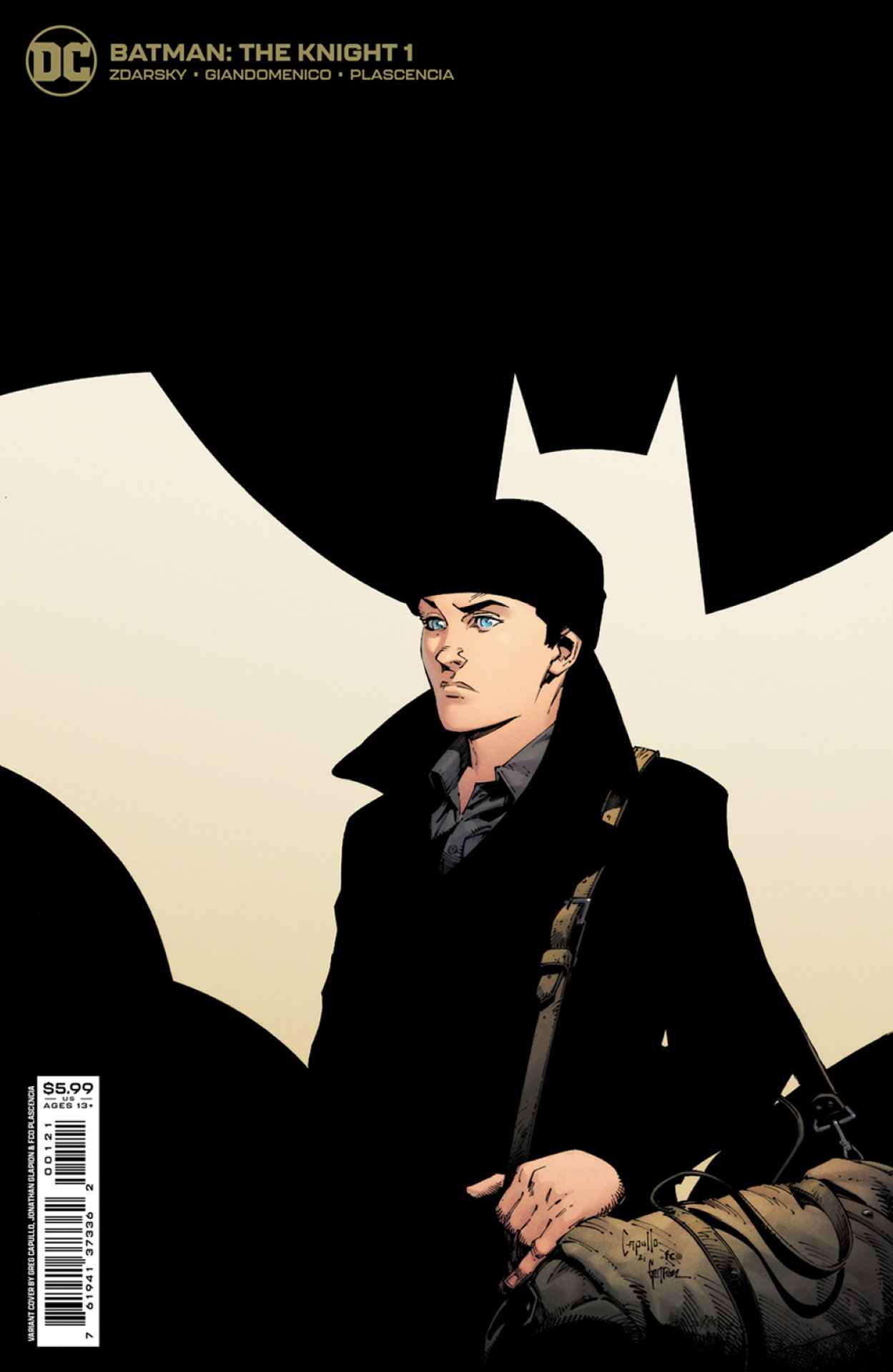 variante de couverture de Batman : The Knight #1