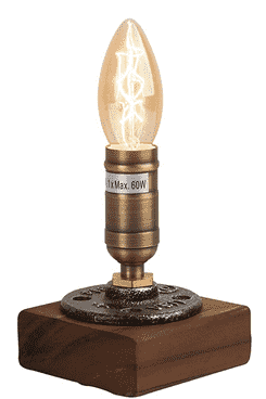 YUENSLIGHTING Lampe de Bureau Vintage Edison