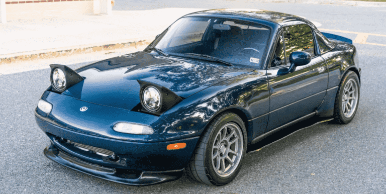 1995 Mazda Miata avec greffe LS1 est notre choix d’enchères BaT