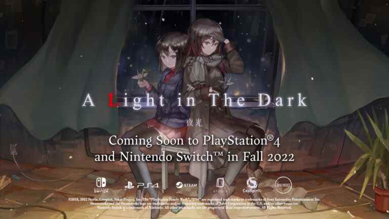 A Light in the Dark arrive sur PS4, Switch cet automne    
