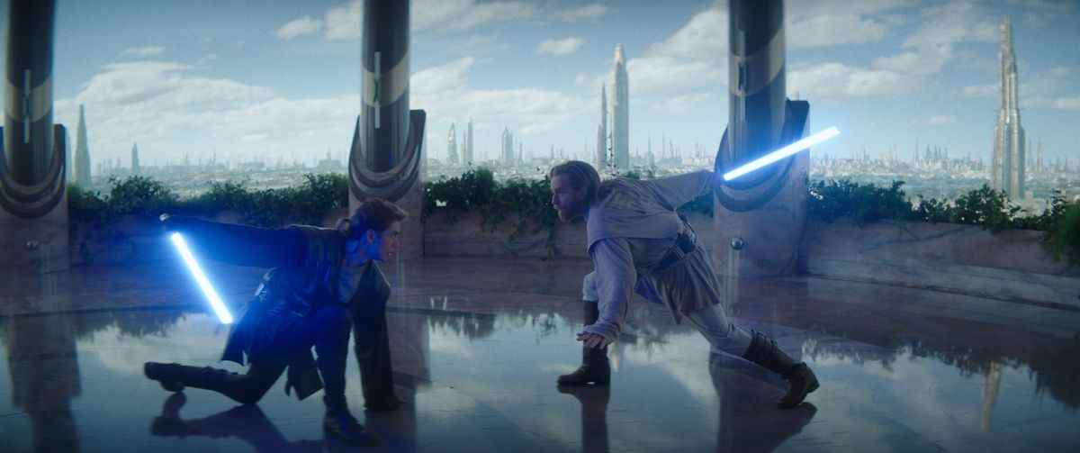 Obi-Wan et Anakin s'affrontent dans un flashback de l'émission Disney Plus Obi-Wan Kenobi