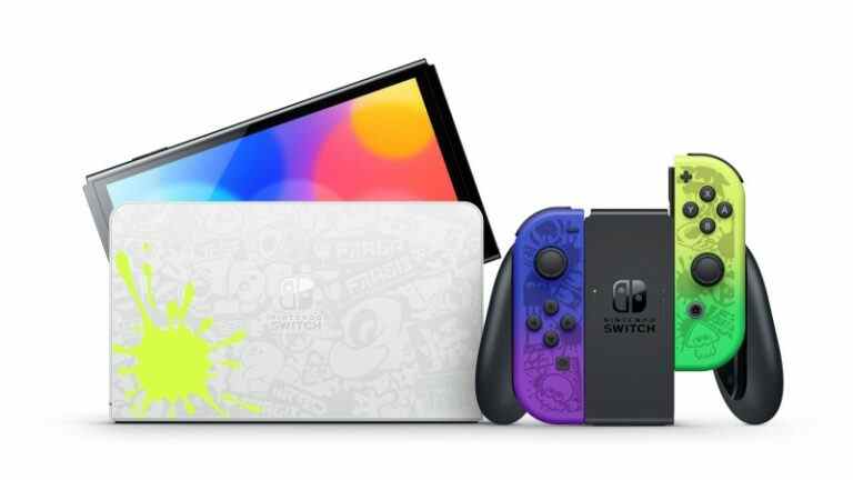 Ajoutez de la couleur à votre configuration avec ce contrôleur Splatoon 3 Switch OLED et Pro
