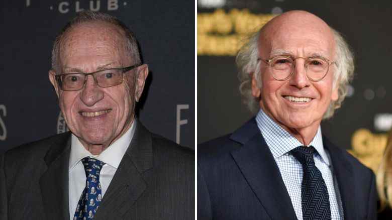 Alan Dershowitz, Larry David