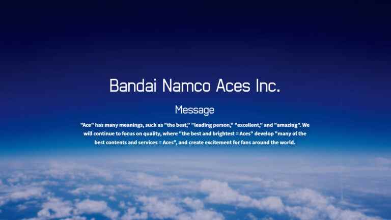 Bandai Namco et ILCA créent Bandai Namco Aces    
