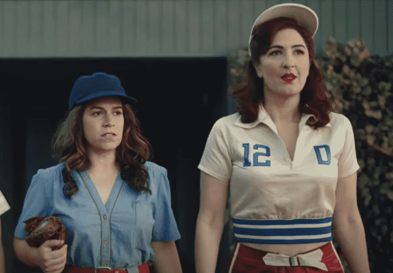 A League of Their Own, D'Arcy Carden and Abbi Jacobson