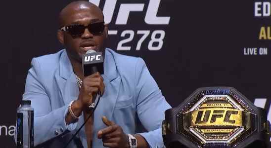 Black Panther: Wakanda Forever lance Kamaru Usman, champion poids welter de l'UFC, dans un petit rôle