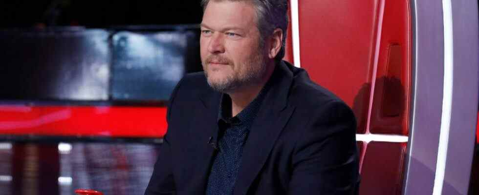 Blake Shelton a partagé un TikTok BTS de la réalisation de l'une de ses vidéos préférées et il a décroché un avertissement de "contenu sensible"