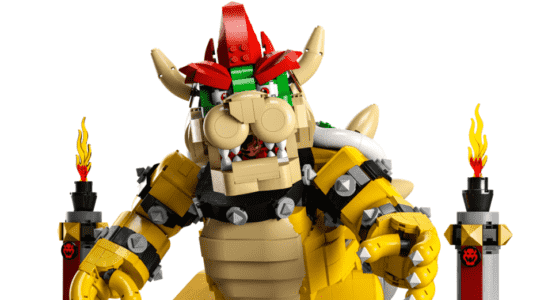 Bowser est maintenant un énorme kit LEGO Mario de 2 807 pièces